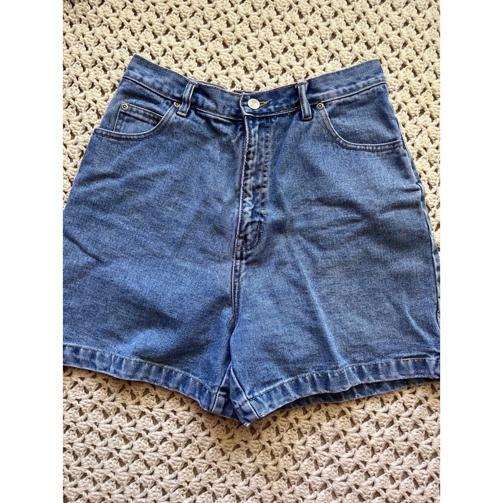 Vintage 90s Mom Shorts Denim Jean High Rise Size XS